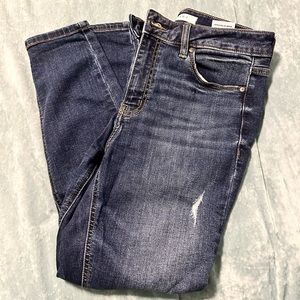 Eunina “Clara” high rise skinny crop